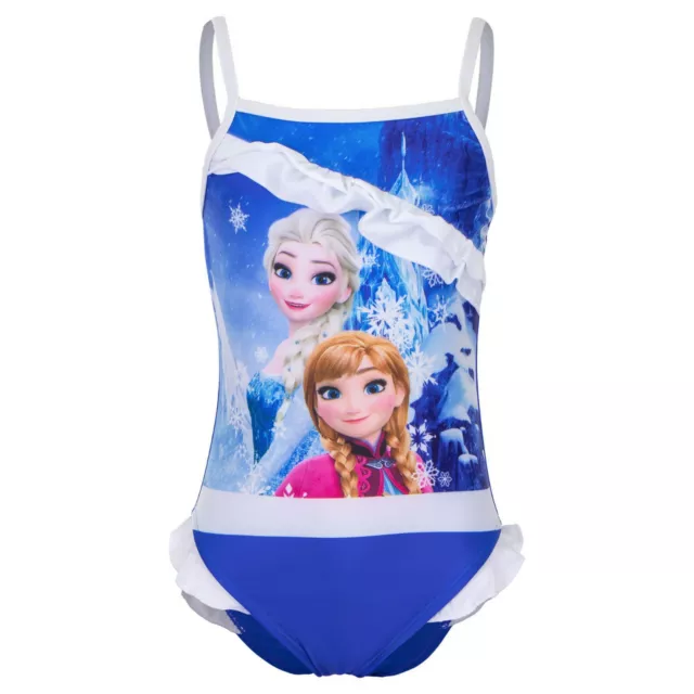 Kinder BADEANZUG *Anna & Elsa *Disney Frozen**Gr: 4-8 Jahre