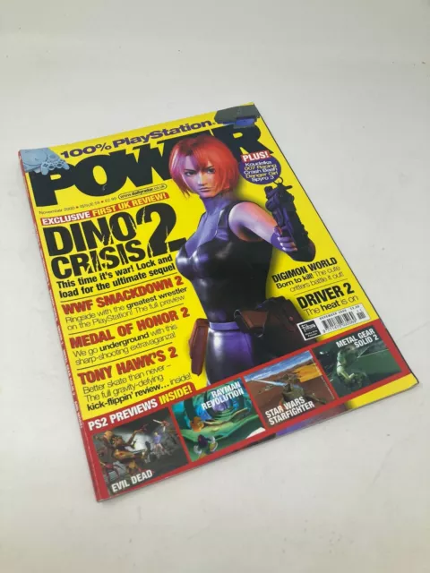 Playstation Power Magazine Issue 58 November  2000 Retro/Vintage Rare Guide