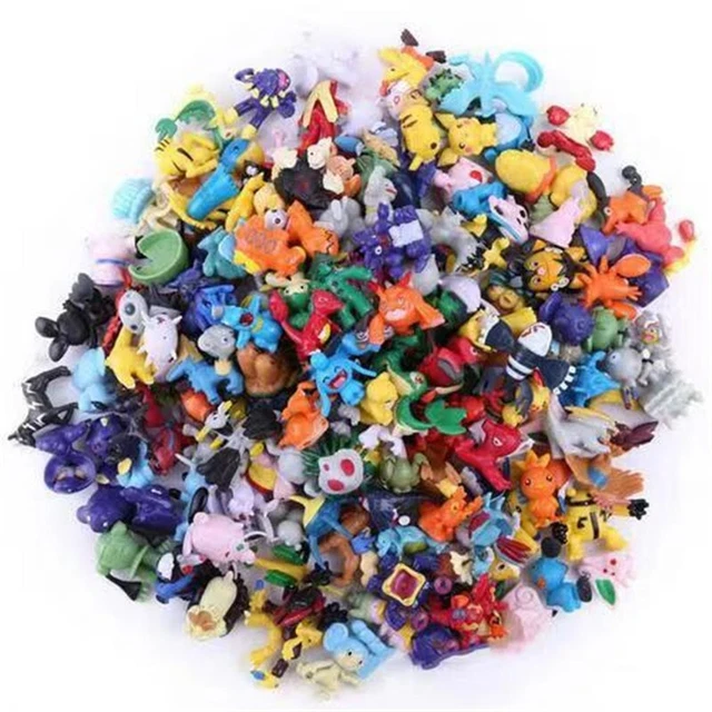 Lot de 24 Figurine Pokemon Neuves Jouet Fille et Garçon Mini Figurines Aléatoire
