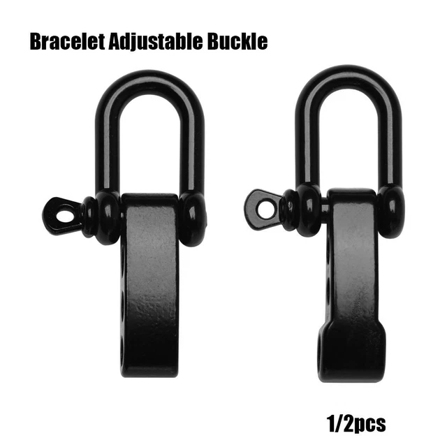 Bracciale Fibbie Paracord Braccialetti Accessori Forma di U Fibbia Fibbia
