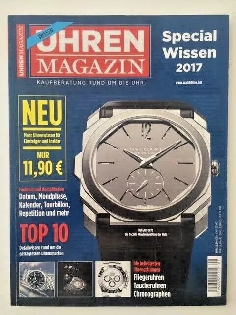 German watch magazin / Magazine allemand de montres UHREN MAGAZIN 2017 SAVOIR HS