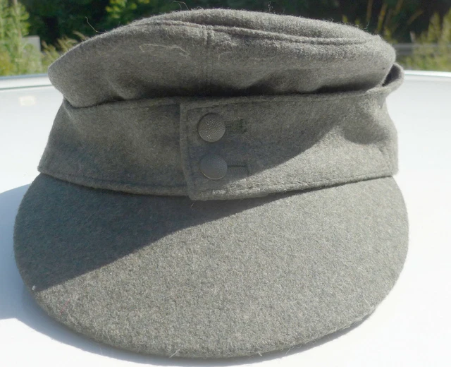 Tappo con Visiera Baschlikmütz Antica Rari Evt. Vecchio Copia Protezione Campo