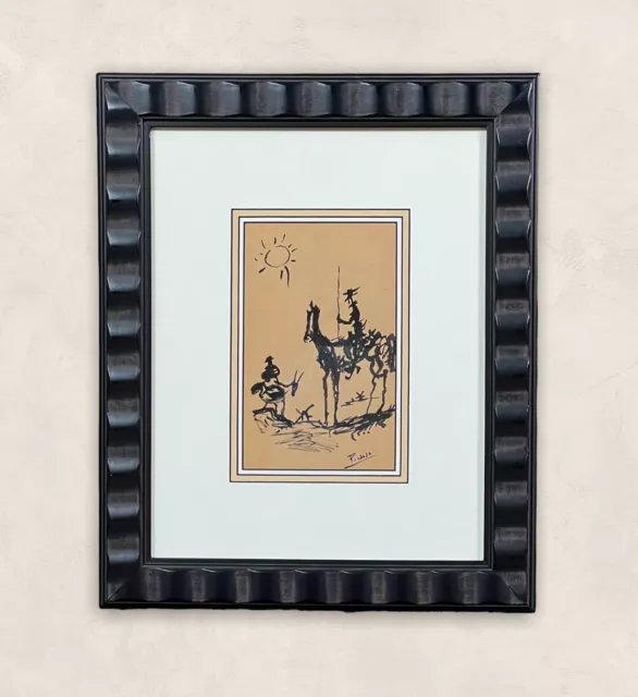 Original Ink Drawing After Pablo Picasso DON QUIXOTE Original Ink Drawing After Pablo Picasso DON QUIXOTE