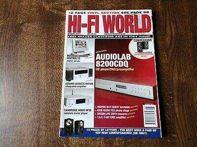 Revista Mundo Hi Fi Agosto De 2011 Audiolab, Cambridge Audio 