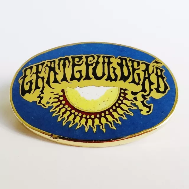 Grateful Dead Pin Vintage Aoxomoxoa 1969 AOR 2.24 Rick Griffin Badge Late 1970's