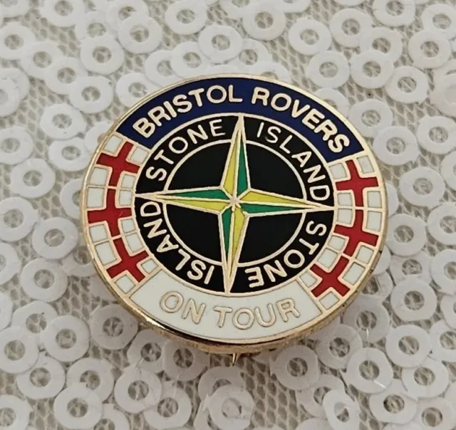 Bristol Rovers Hooligan Pin Badge Rare