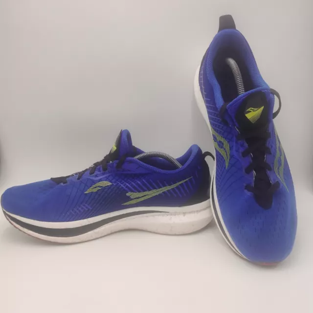 SAUCONY ENDORPHIN SPEED 2 Mens Blue Running Shoes Gym Trainers - UK 11. ...