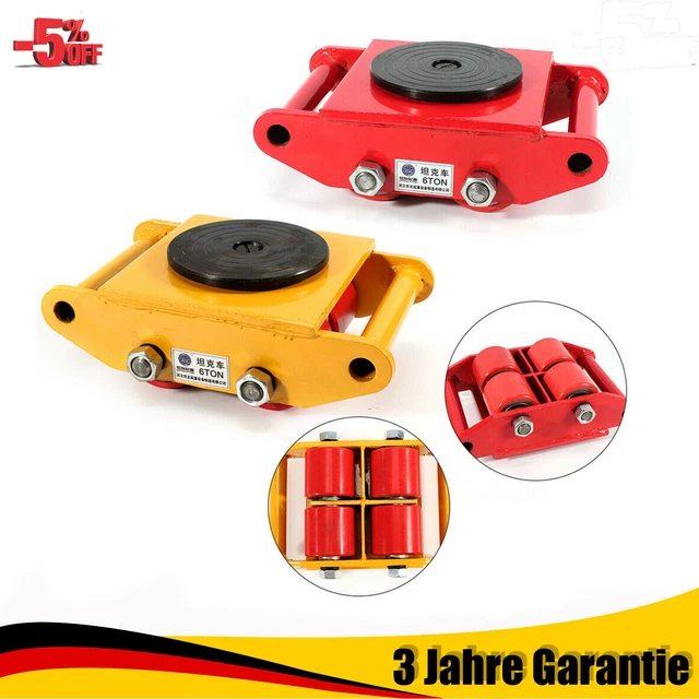 Set rulli blindati 6T telaio di trasporto rulli di trasporto scooter industriale scooter nuovo