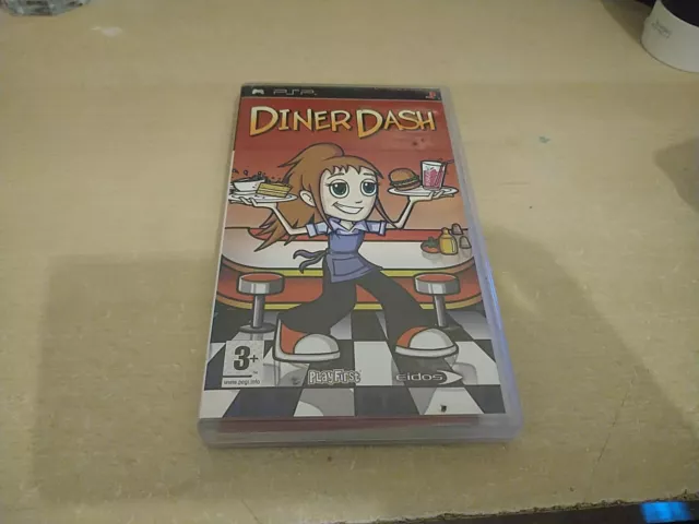 Diner Dash PSP Game Eidos 
