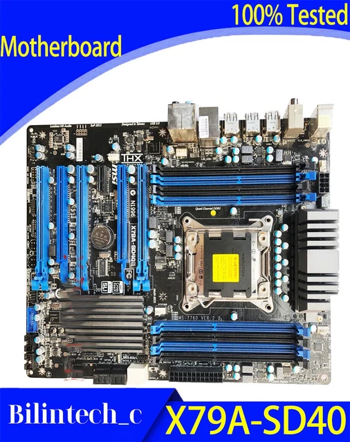 FOR X79A-SD40 8D GD45 8D Version 2011 Pin Support E5-2600 V2 X79 ...