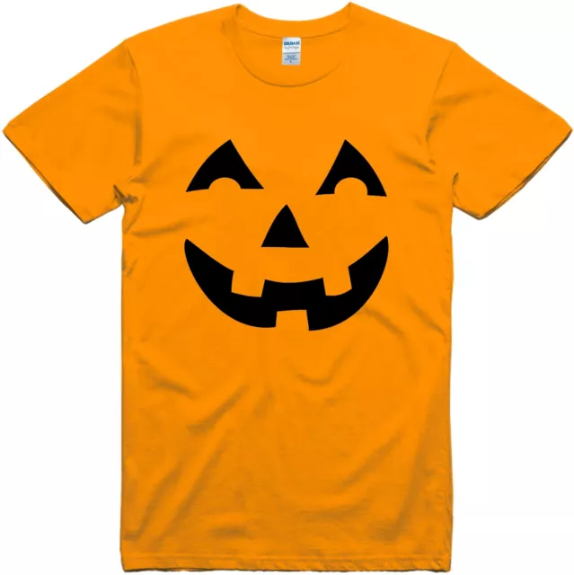 Disfraz Halloween Camiseta Divertida Calabaza Jack O Linterna de Algodón