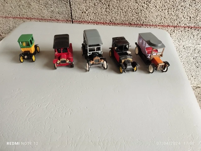 Lot De 6 Voitures Miniatures 1/43 OPO – Ferrari, Lamborghini, Aston Martin, McLaren, Bugatti – Jeu & Collection