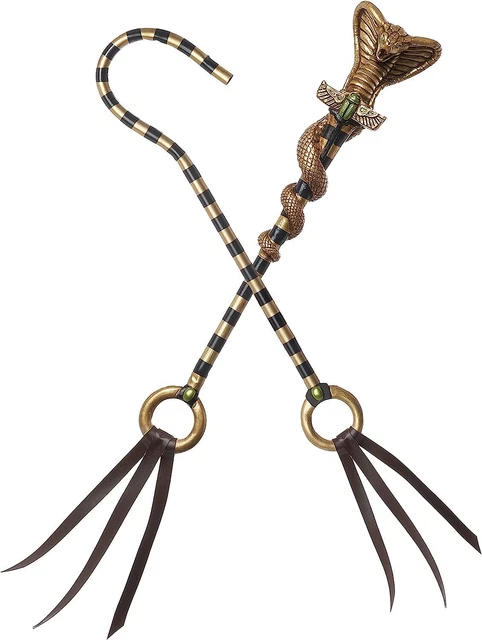 Egyptian Cobra Pharaoh Scepter Set Fancy Dress Up Halloween Costume Accessory