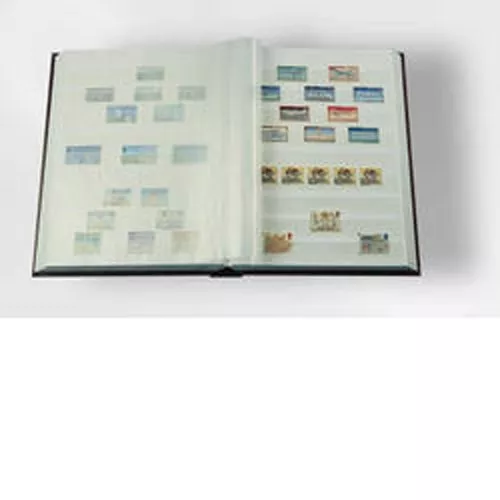 Leuchtturm Clasificador DIN A4, 64 páginas blancas, tapa no acolchada,azul