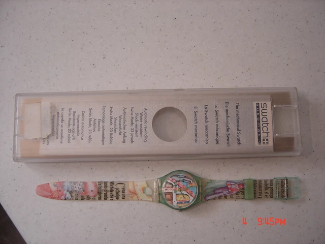 Montre Bracelet Swatch Occasion - Modèle 123-10/A1-85 - État à Vérifier