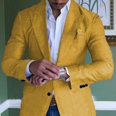 Men's Gold Leopard Print Sequins Peak Lapel Tuxedo Prom Party Dinner Suit Blazer 