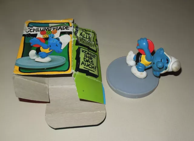 The Smurfs Super Puffo smurf SCHLUMMPFIADE Discobolo