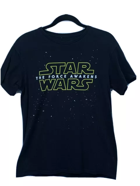 Youth Star Wars Force Awakens Tee T Shirt Black M