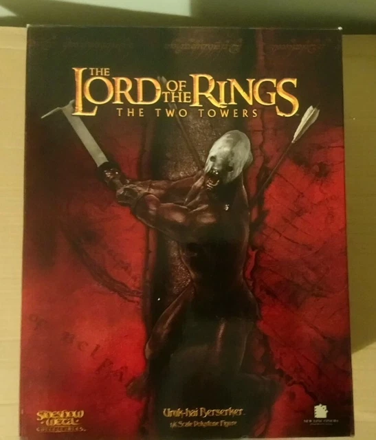 LORD RINGS SIDESHOW Weta Berserker Uruk hai statue number 666 mark of ...
