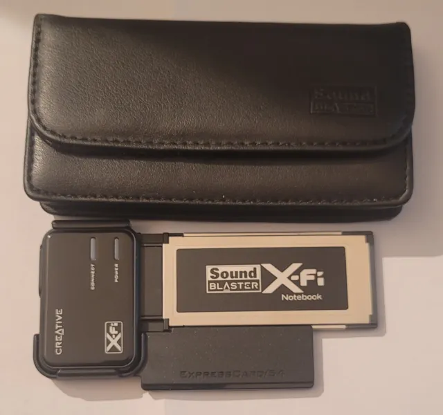 Creative Labs Sound Blaster X-Fi Notebook SB0950 Express Card Sound Card