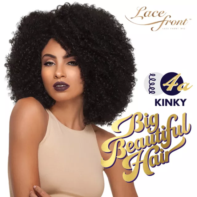 Outre Big Beautiful Hair Synthetic Lace Front Wig  - 4A KINKY - *BNIB*