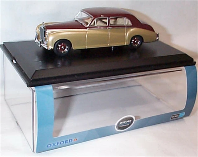 Oxford 1/43 Rolls Royce Phantom Mk V James Young – Burgundy, Diecast