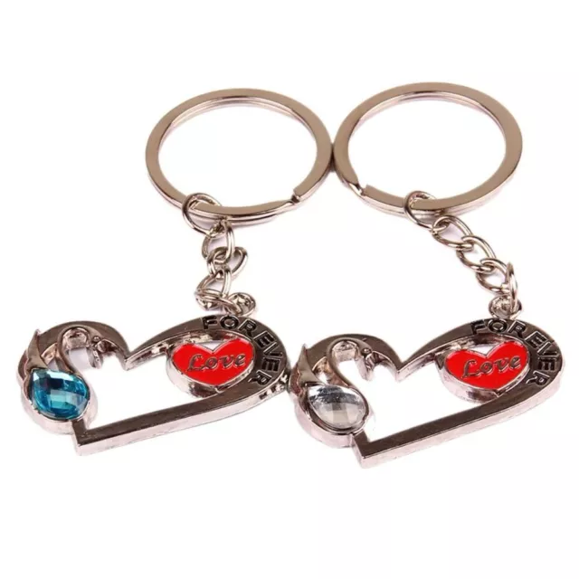 Lovers Accessories Car Keyrings Love Key Chain Couple Keychain Heart Key Rings