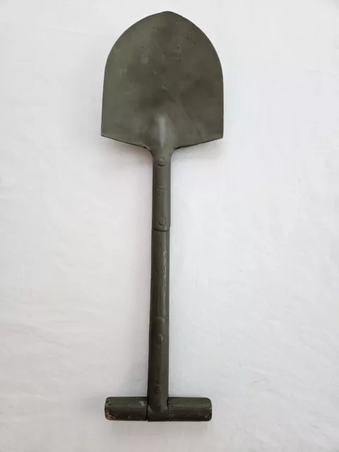 WW2 WWII US Army Entrenching Tool T- Handle Shovel M1910 M10 Great Condition!