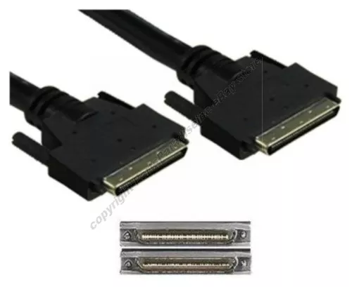 NEW 6ft long 68pin.8mm VHDCI Male~M Ultra320/U320 PC/Sun SCSI Cable/Cord/Wire