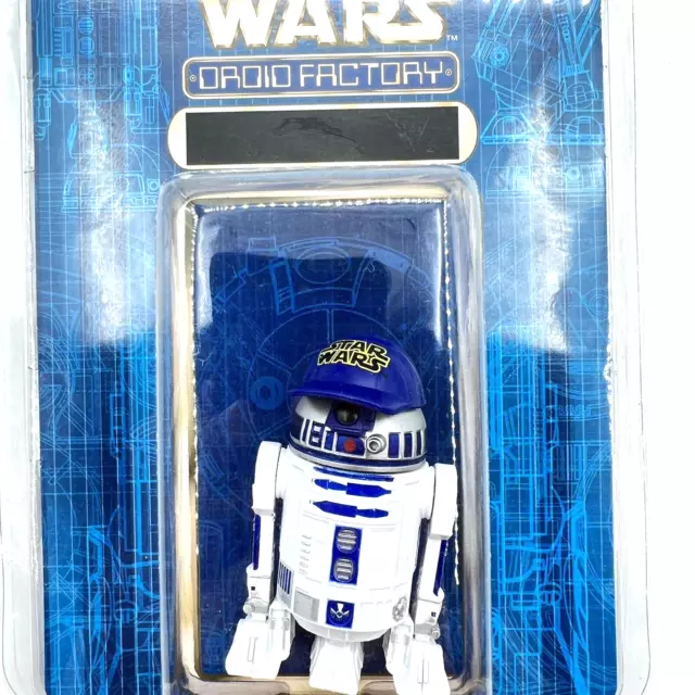 Disney Parks Star Wars Droid Factory R2-D2 Astromech Blauer Hut Action Figur 3