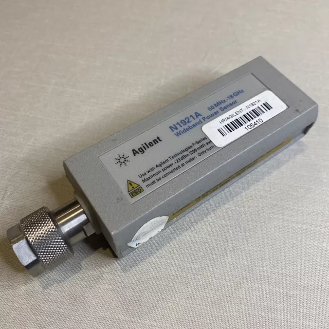 Agilent N1921A Wideband Power Sensor, 50MHz - 18GHz  Free Shipping