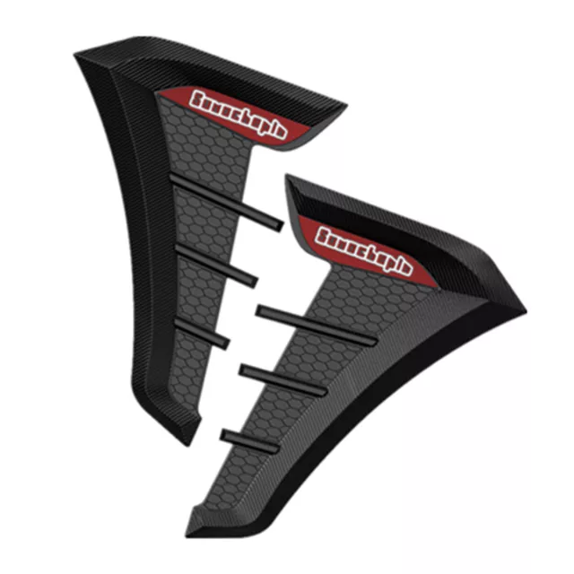 Motorcycle Gas Fuel Oil Tank Pad Sticker Body Decoration Decal Carbon Fiber Look