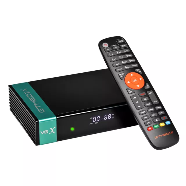 GTMEDIA V8X HD 1080P Sat Receiver DVB-S/S2/S2X Satellite TV Box H.265 Youtube