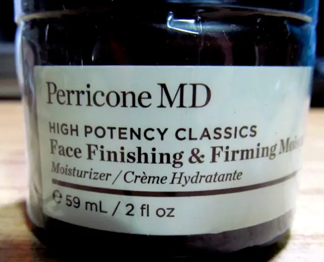 Perricone MD High Potency Face Finishing & Firming Moisturizer 2 fl oz SEALED