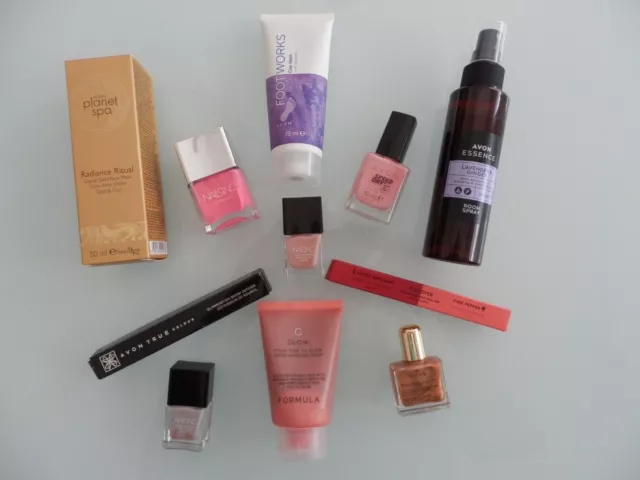 Joblot - Paquete De Belleza - Nuxe - Uñas Inc - Avon Y M&S - Nuevo