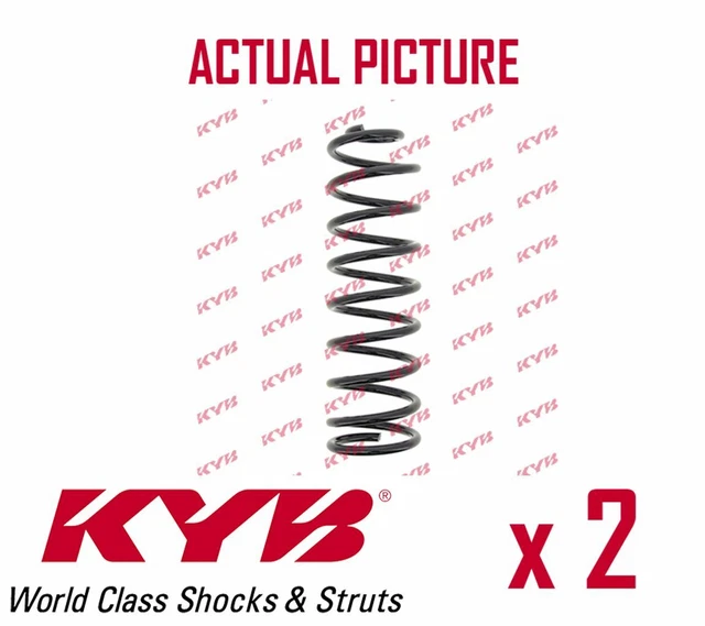 Coil Spring Rear Axel 2 X NEW KYB REAR AXLE COIL SPRING PAIR SET SPRINGS OE QUALITY ...