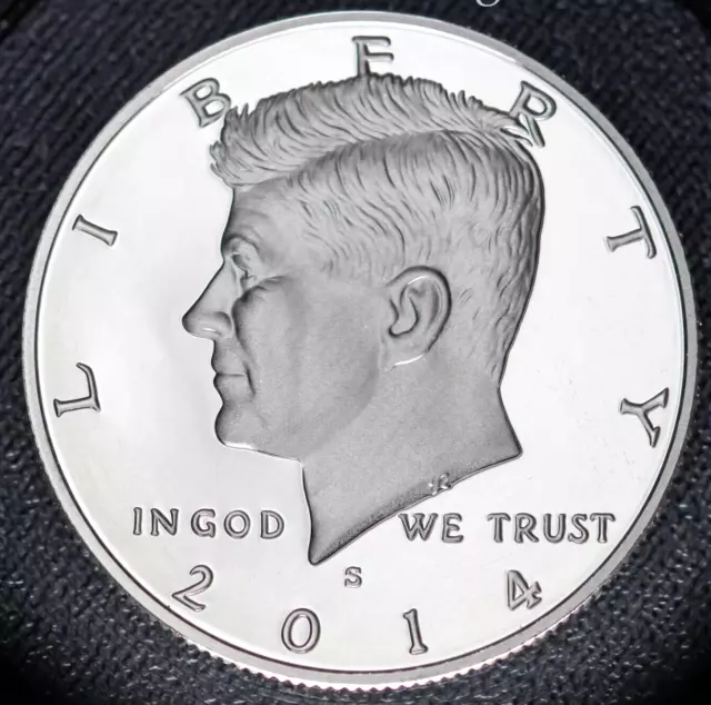 2014 S Clad Proof John F Kennedy Half Dollar