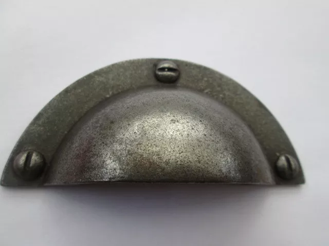 10 x  Antique Iron Victorian Cup Pull Drawer Cupboard Cabinet kitchen Handle