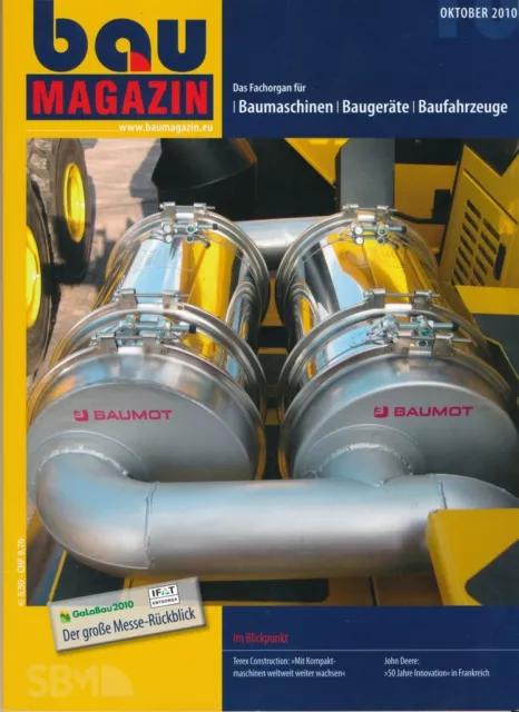 BauMagazin Oktober 2010 (Fachorgan für Baumaschinen)