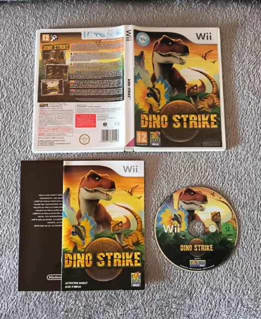Dino Strike Nintendo Wii. Version EUR 🇨🇵 Cd TBE