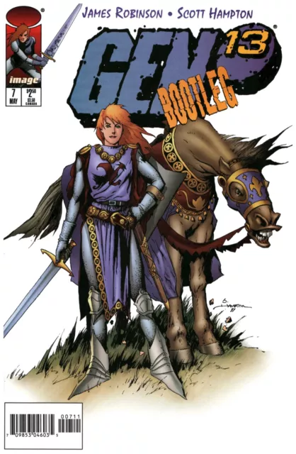 Vintage Image Comics Gen 13 Bootleg Comic Book Issue #7 (1997)