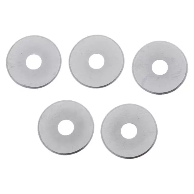 5x Rotary Cutter Circular Blade Refill Replacement Circle Blade 5mm Hole