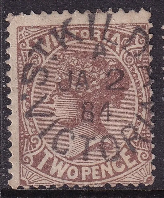 AUSTRALIA  VICTORIA  POSTMARK / CANCEL  "St. KILDA  VICTORIA"  1884