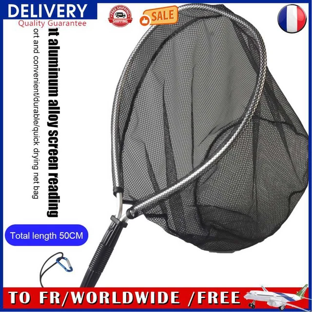 50cm Fishing Landing Net Portable Collapsible Folding Landing Nets Fishing Tools