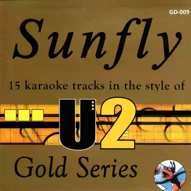 Sunfly Karaoke Gold CDG Disc (SFGD009) - U2 Songs auf CDG Disc für Karaoke