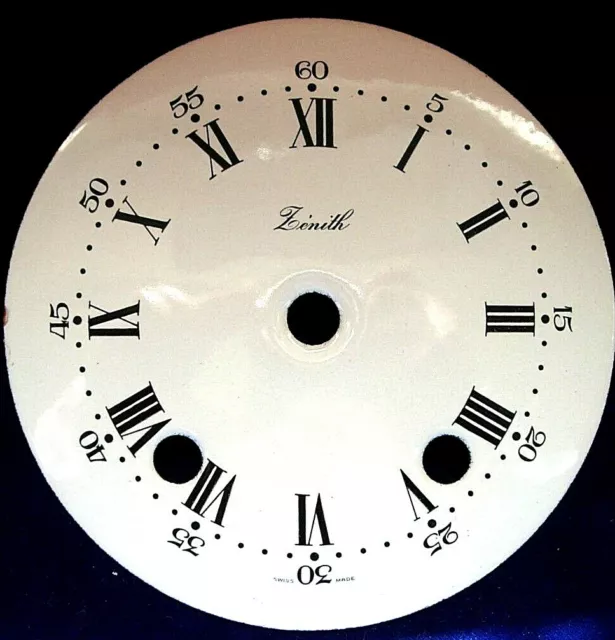 Cadran pendule neuchateloise Zenith KAMINUHR Uhr Clock Zifferblatt 116 M dial F1