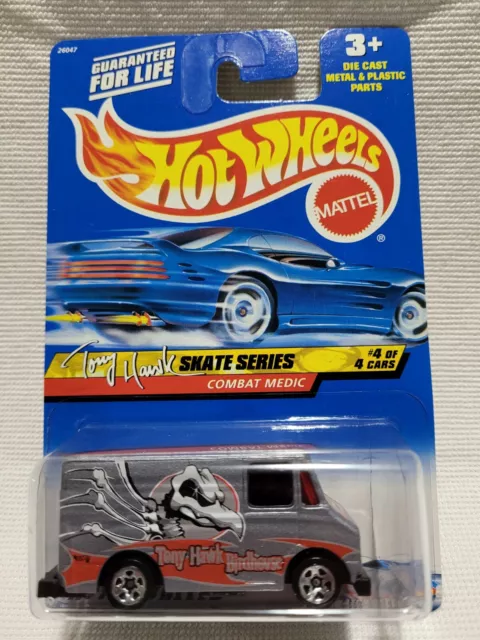Hot Wheels 1986 Combat Medic. Rare,VHTF! '00 Tony Hawk Skate Series #4 of 4 cars