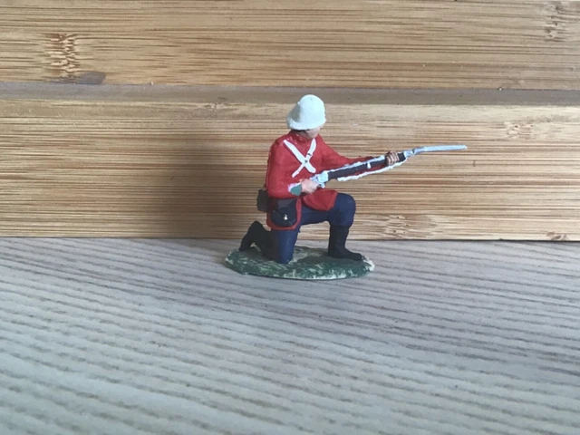 Figurines William Britain Guerre Anglo-Zouloue – 24th Foot Stretcher Bearer Set