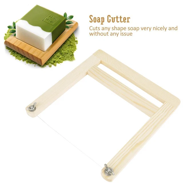 Loaf Soap Cutter Wooden Candle Wax Cutting Tools Slicer Cutter Loaf Soap Cutter Wooden Candle Wax Cutting Tools Slicer Cutter