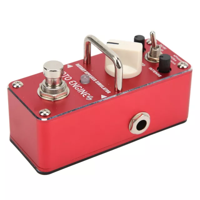 Speaker Simulator Pedal Metal Red Guitars Effect Pedals VIS